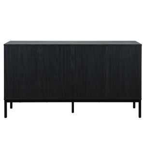 Safavieh Lylia 6 Drawer Dresser - Elegant Walnut Finish With Sleek Black Legs & Handles For Stunning Storage Black ,Black Wood,Metal Drs9604b-2bx