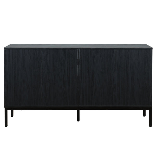 Safavieh Lylia 6 Drawer Dresser - Elegant Walnut Finish With Sleek Black Legs & Handles For Stunning Storage Black ,Black Wood,Metal Drs9604b-2bx