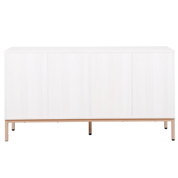 Safavieh Lylia 6 Drawer Dresser - Elegant Walnut Finish With Sleek Black Legs & Handles For Stunning Storage Bleached White ,Gold Wood,Metal Drs9604c-2bx