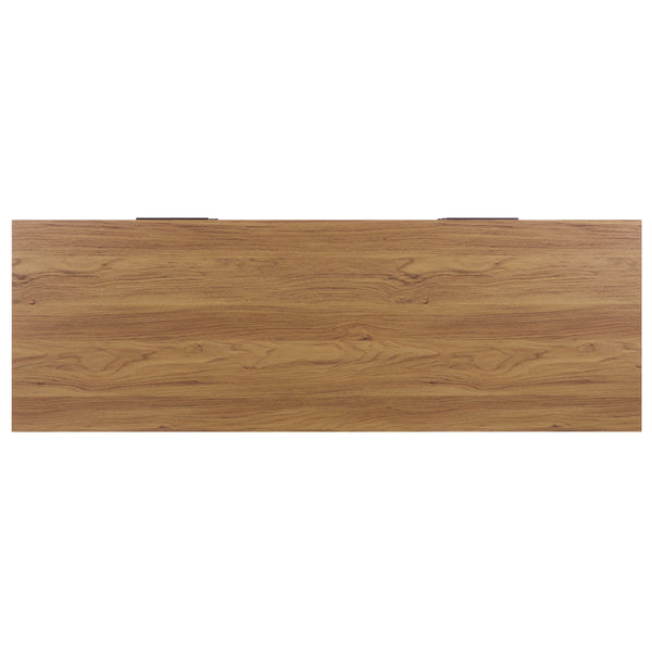 Safavieh Lylia 6 Drawer Dresser - Elegant Walnut Finish With Sleek Black Legs & Handles For Stunning Storage Oak ,Black Wood,Metal Drs9604d-2bx