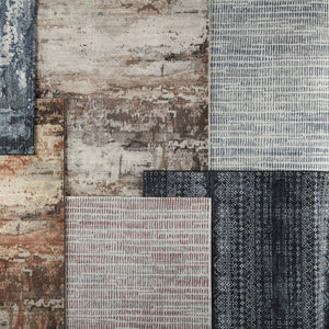 Jaipur Living Jaipur Living Escape Polypropylene Hatch Mark Abstract Rug for Contemporary Rooms 5'3" x 7'6" RUG145572