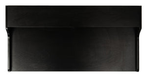 Safavieh Wrigley Desk - Stylish Mid-Century Industrial Home Office Solution With Practical Storage & Versatility Matte Black DSK1400B