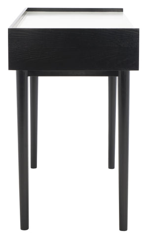 Safavieh Henley 2 Drawer Desk Antique White / Black DSK2100B