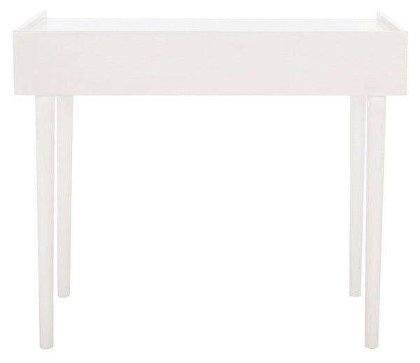 Safavieh Henley 2 Drawer Desk Antique White DSK2100C