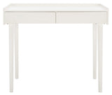 Safavieh Henley 2 Drawer Desk Antique White DSK2100C