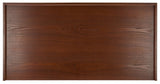 Safavieh Henley 2 Drawer Desk Brown DSK2100D