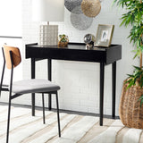 Safavieh Henley 2 Drawer Desk Black DSK2100E