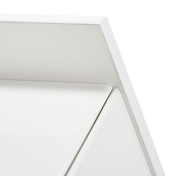 Safavieh Xander Modern Secretary Desk - Chic Space-Saving Solution For Stylish Home Offices And Small Spaces White/White DSK2203B