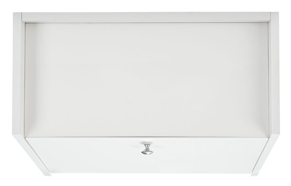 Safavieh Xander Modern Secretary Desk - Chic Space-Saving Solution For Stylish Home Offices And Small Spaces White/White DSK2203B