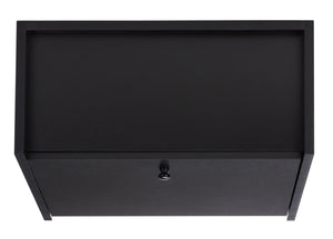 Safavieh Xander Modern Secretary Desk - Chic Space-Saving Solution For Stylish Home Offices And Small Spaces Black DSK2203C