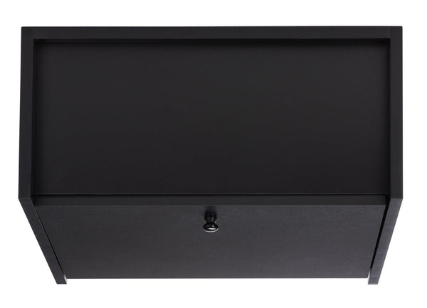 Safavieh Xander Modern Secretary Desk - Chic Space-Saving Solution For Stylish Home Offices And Small Spaces Black DSK2203C