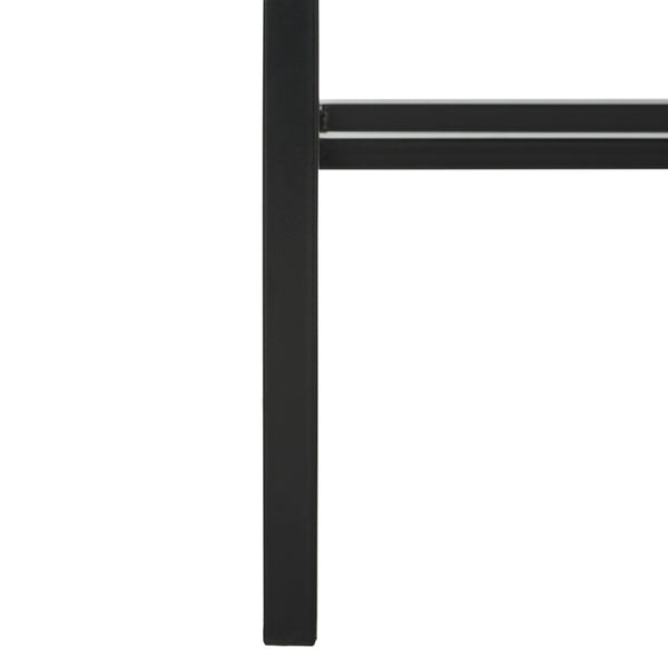 Safavieh Patrick Modern 2 Drawer Desk With Oak Finish And Black Metal Frame For Stylish Home Office Setup DSK2207A