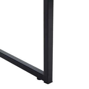 Safavieh Xyla Modern Glass Top Desk With 3 Open Shelves - Stylish Industrial Design For Home Office & Study DSK2208A