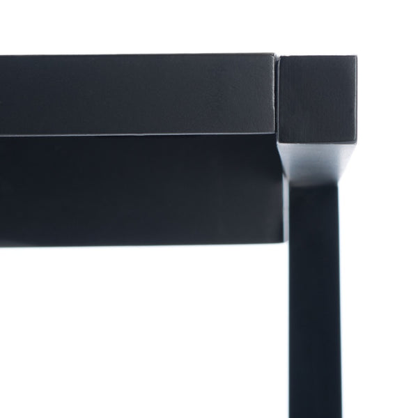 Safavieh Ripley Desk - Industrial Farmhouse Charm With A-Frame Design For Stylish Home Office Workspaces Black DSK5001B