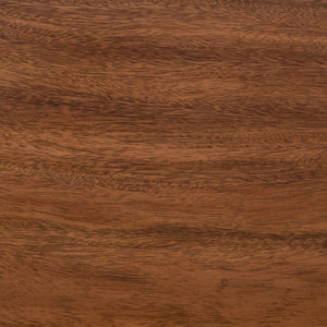 Safavieh Bernhart Desk - Mid-Century Modern Workspace With Walnut Surface & Angled Black Legs For Style & Function DSK5004A