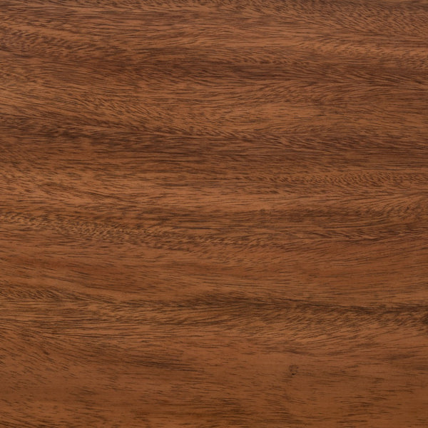 Safavieh Bernhart Desk - Mid-Century Modern Workspace With Walnut Surface & Angled Black Legs For Style & Function DSK5004A