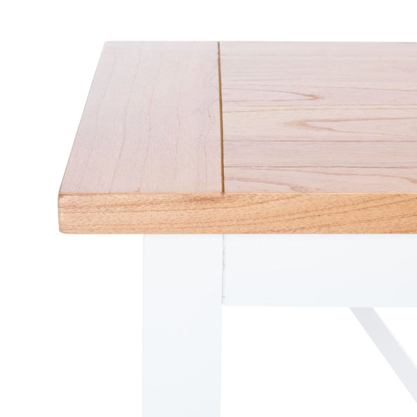 Safavieh Freyr Desk - Charming Farmhouse Style With X-Shaped Accents For Home Office & Compact Spaces DSK5008A