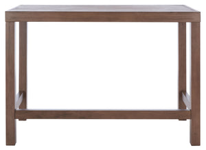 Safavieh Graylyn Desk - Classic Farmhouse Style Writing Station In Warm Brown Finish, Ideal For Small Spaces DSK5009A