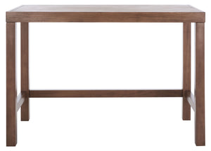 Safavieh Graylyn Desk - Classic Farmhouse Style Writing Station In Warm Brown Finish, Ideal For Small Spaces DSK5009A