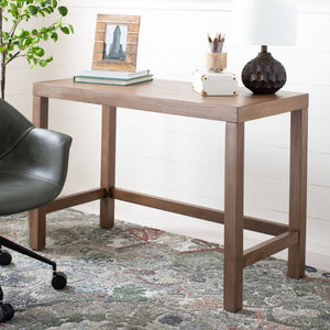 Safavieh Graylyn Desk - Classic Farmhouse Style Writing Station In Warm Brown Finish, Ideal For Small Spaces DSK5009A