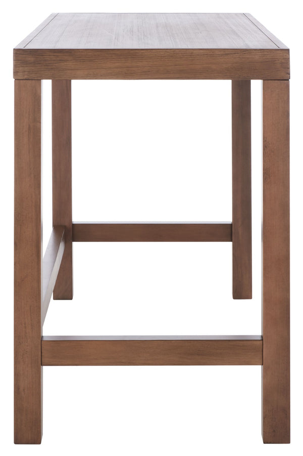 Safavieh Graylyn Desk - Classic Farmhouse Style Writing Station In Warm Brown Finish, Ideal For Small Spaces DSK5009A