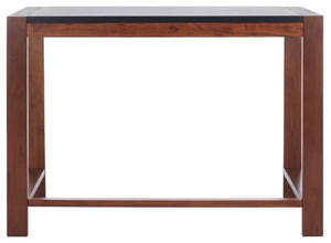 Safavieh Halleck Desk - Industrial-Chic Minimalist Design With Black And Brown Two-Tone Finish For Home Office DSK5010A