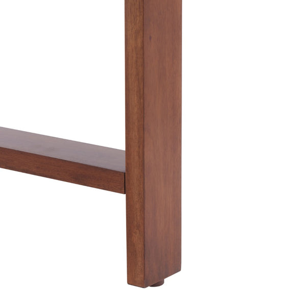 Safavieh Halleck Desk - Industrial-Chic Minimalist Design With Black And Brown Two-Tone Finish For Home Office DSK5010A