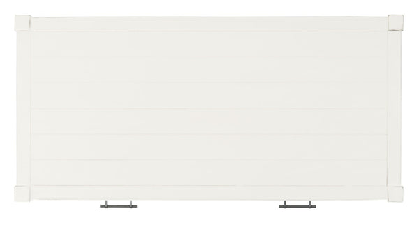Safavieh Filbert Writing Desk - Timeless Elegance With Open-Frame Design, Practical Storage & Classic Detailing Distressed White DSK5701A