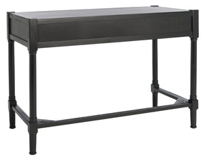 Safavieh Filbert Writing Desk - Timeless Elegance With Open-Frame Design, Practical Storage & Classic Detailing Black DSK5701B