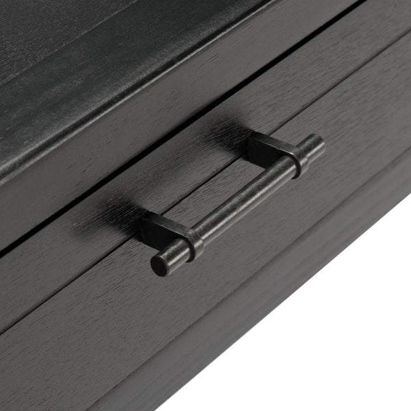 Safavieh Filbert Writing Desk - Timeless Elegance With Open-Frame Design, Practical Storage & Classic Detailing Black DSK5701B