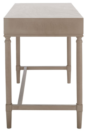 Safavieh Rhyne 2 Drawer Desk Taupe DSK5702C