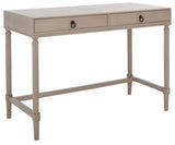 Safavieh Rhyne 2 Drawer Desk Taupe DSK5702C