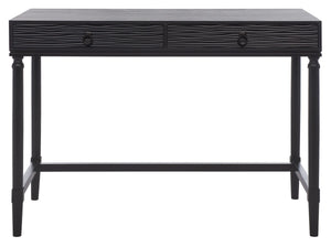 Safavieh Rhyne 2 Drawer Desk Black DSK5702D