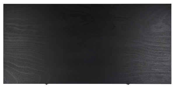 Safavieh Rhyne 2 Drawer Desk - Rustic French Country Style With Sleek Black Finish For Home Office Elegance DSK5702D