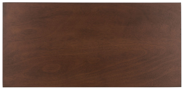 Safavieh Layce Timeless Farmhouse 2-Drawer Desk For Home Office - Stylish Storage & Versatile Functionality Brown DSK5704C
