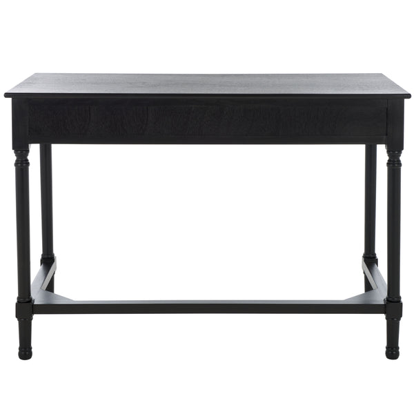 Safavieh Mckinlee 2 Drawer Desk Black 42" x 20" x 29.5"