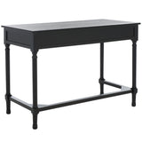 Safavieh Mckinlee 2 Drawer Desk Black 42" x 20" x 29.5"