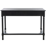 Safavieh Mckinlee 2 Drawer Desk Black 42" x 20" x 29.5"