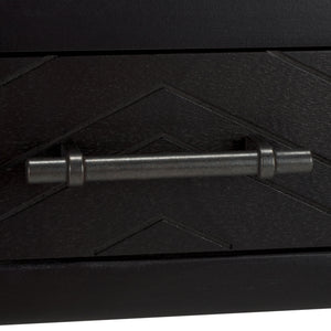 Safavieh Mckinlee 2 Drawer Desk Black 42" x 20" x 29.5"