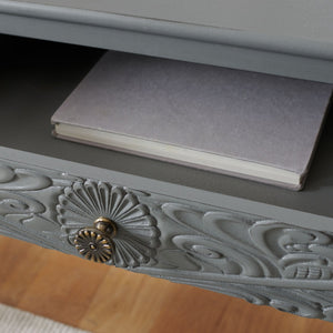 Safavieh Ryleigh 2 Drawer Desk - Timeless Old World Charm Meets Modern Functionality For Your Workspace Distressed Grey DSK5706B