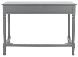 Safavieh Brina 2 Drawer Desk Distressed Grey DSK5707B