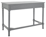 Safavieh Brina 2 Drawer Desk Distressed Grey DSK5707B