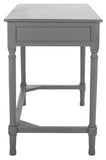 Safavieh Brina 2 Drawer Desk Distressed Grey DSK5707B