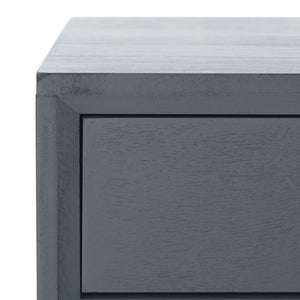 Safavieh Hawthorn 3 Drawer Desk - Mid-Century Modern Workspace With Stylish Storage For Productivity Boost Distressed Grey DSK5709B