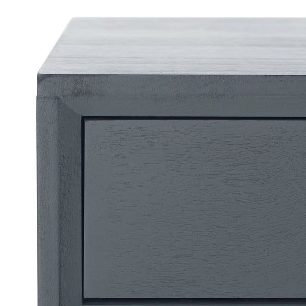 Safavieh Hawthorn 3 Drawer Desk - Mid-Century Modern Workspace With Stylish Storage For Productivity Boost Distressed Grey DSK5709B