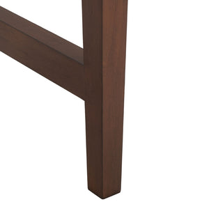 Safavieh Hawthorn 3 Drawer Desk - Mid-Century Modern Workspace With Stylish Storage For Productivity Boost Brown DSK5709C