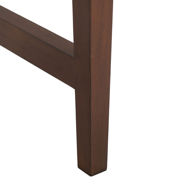 Safavieh Hawthorn 3 Drawer Desk - Mid-Century Modern Workspace With Stylish Storage For Productivity Boost Brown DSK5709C