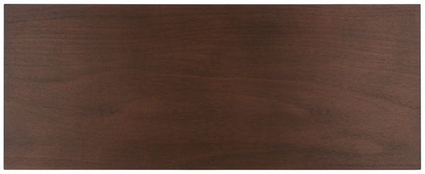 Safavieh Hawthorn 3 Drawer Desk - Mid-Century Modern Workspace With Stylish Storage For Productivity Boost Brown DSK5709C