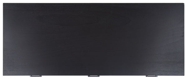 Safavieh Hawthorn 3 Drawer Desk - Mid-Century Modern Workspace With Stylish Storage For Productivity Boost Black DSK5709D