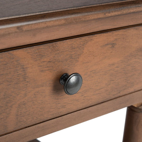 Safavieh Henric Farmhouse Chic Desk With Drawer & Shelves - Perfect For Home Office, Bedroom, Or Entryway Brown DSK5712B